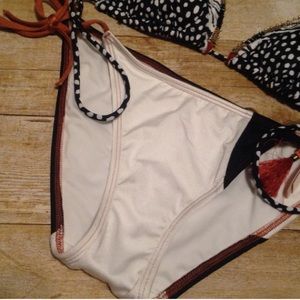 Victoria's Secret Colorblock Side Tie Bikini